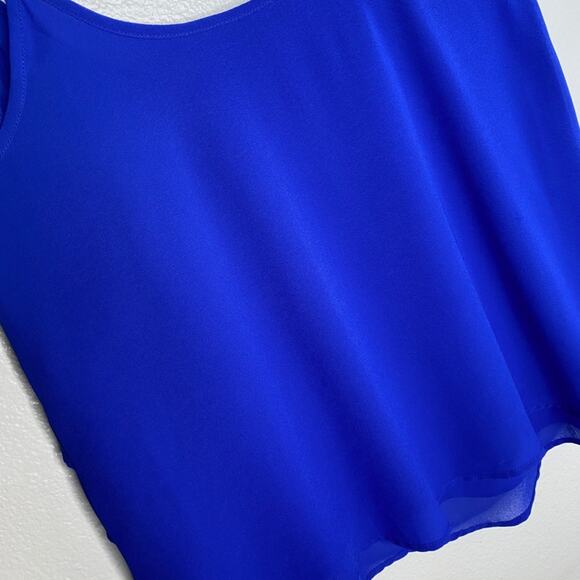 Naked Zebra Royal Blue Layered Tank Small - Picture 6 of 6